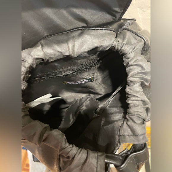 Black Backpack Purse NWOT - Picture 7 of 7